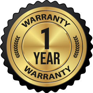 1 Year Warranty