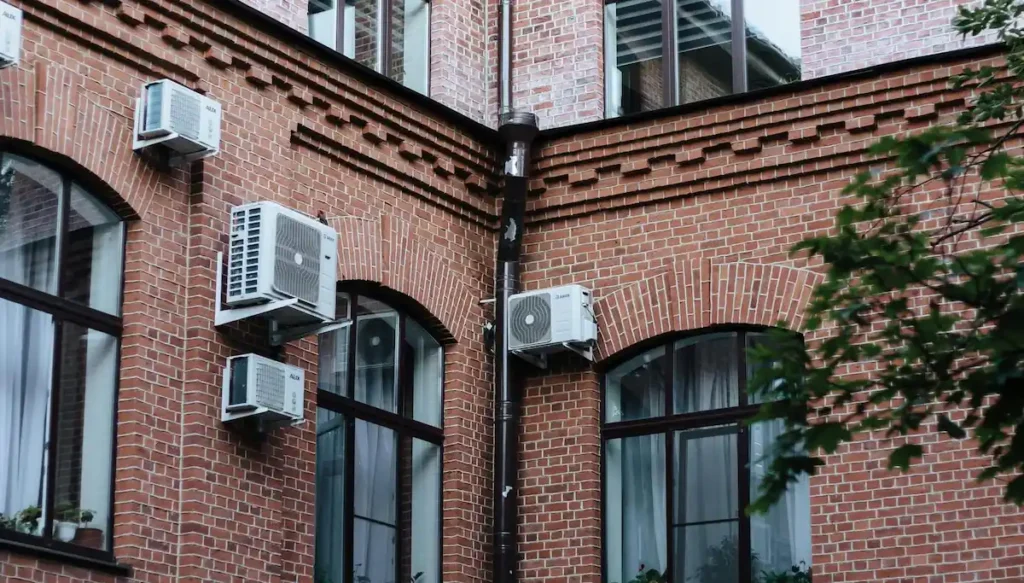 Brick apartment