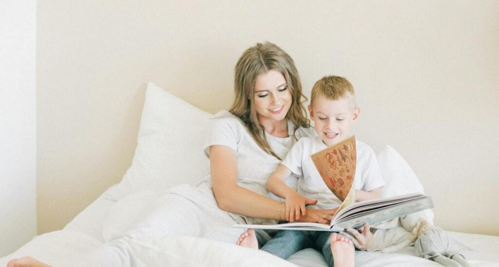 Reading in bed