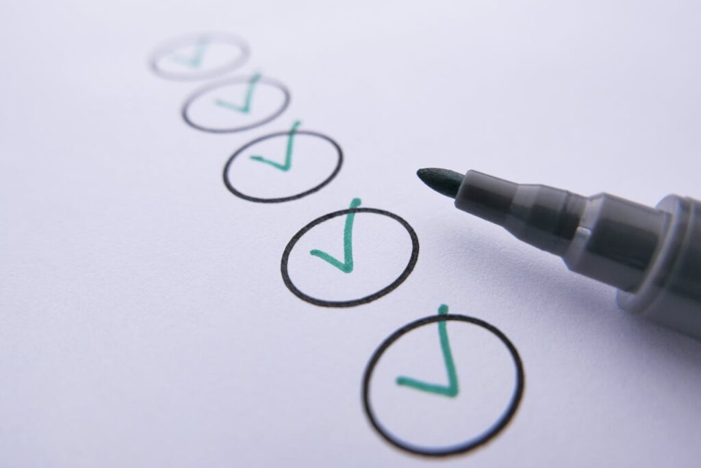Checklist