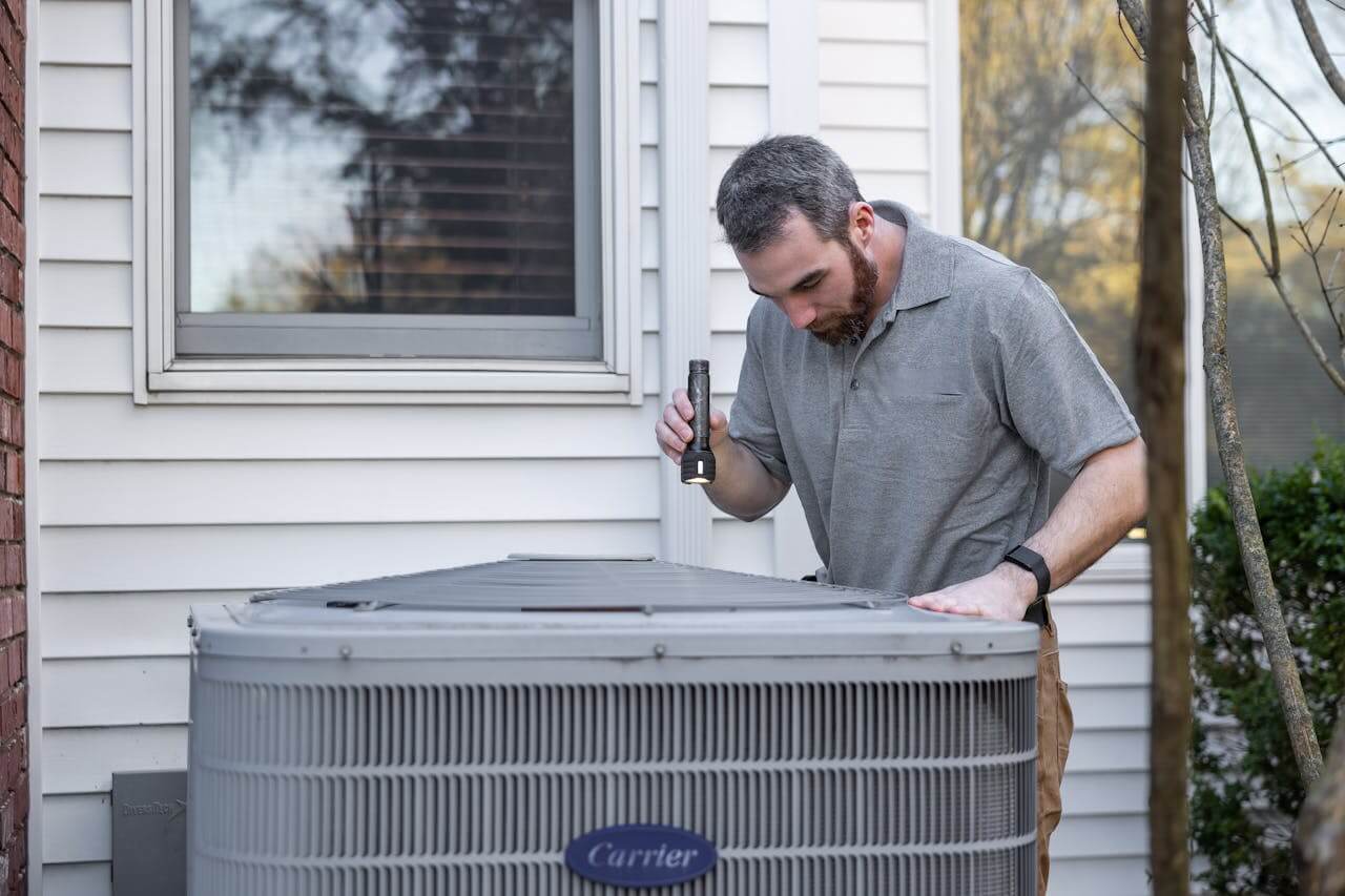 Heat pump inspection